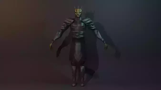 Savage Opress Low-poly 3D model