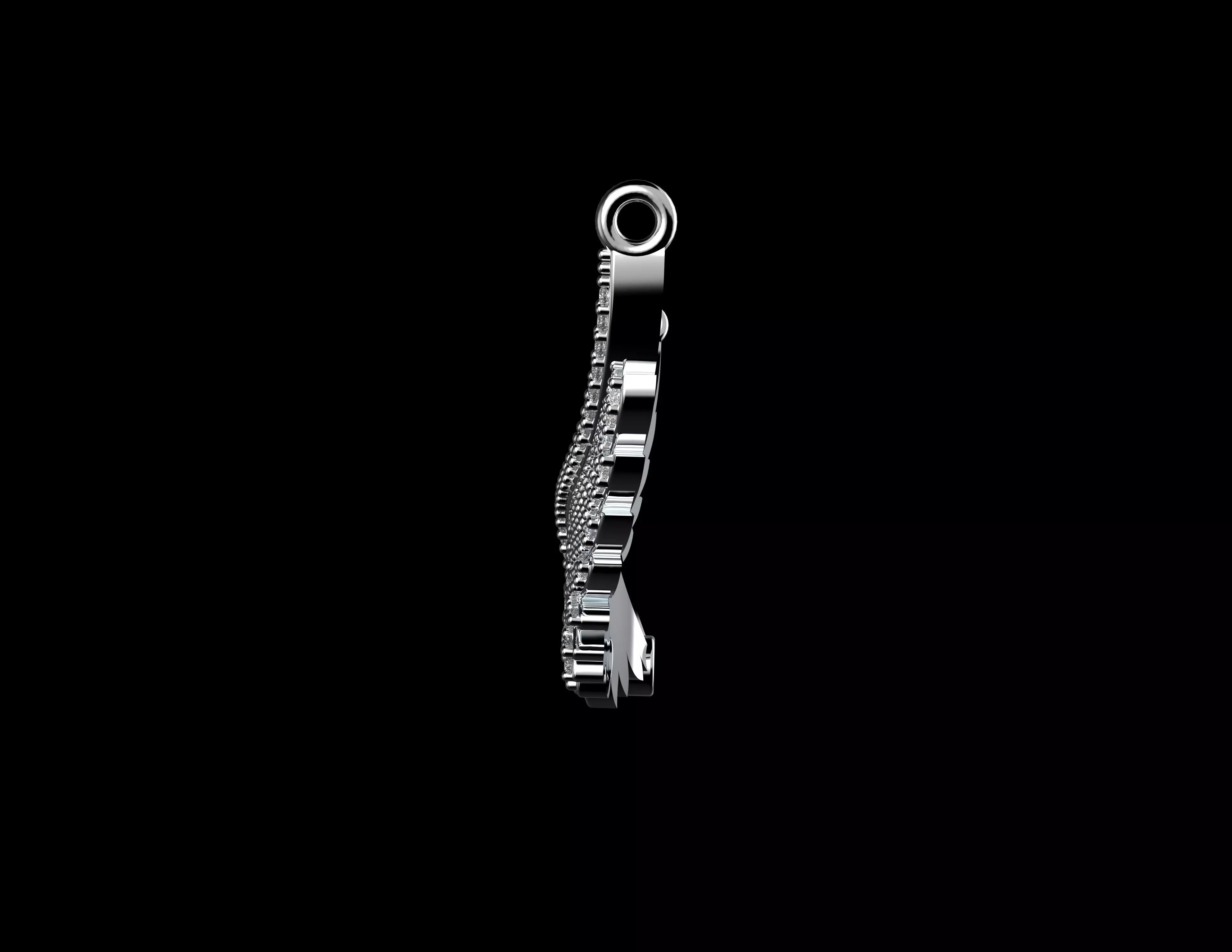 Gold N1451 3D print model_3