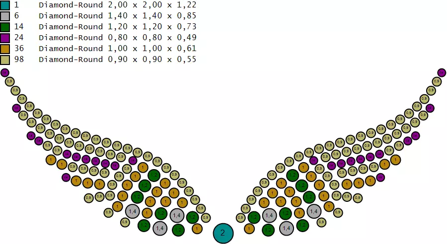Gold N1451 3D print model_6
