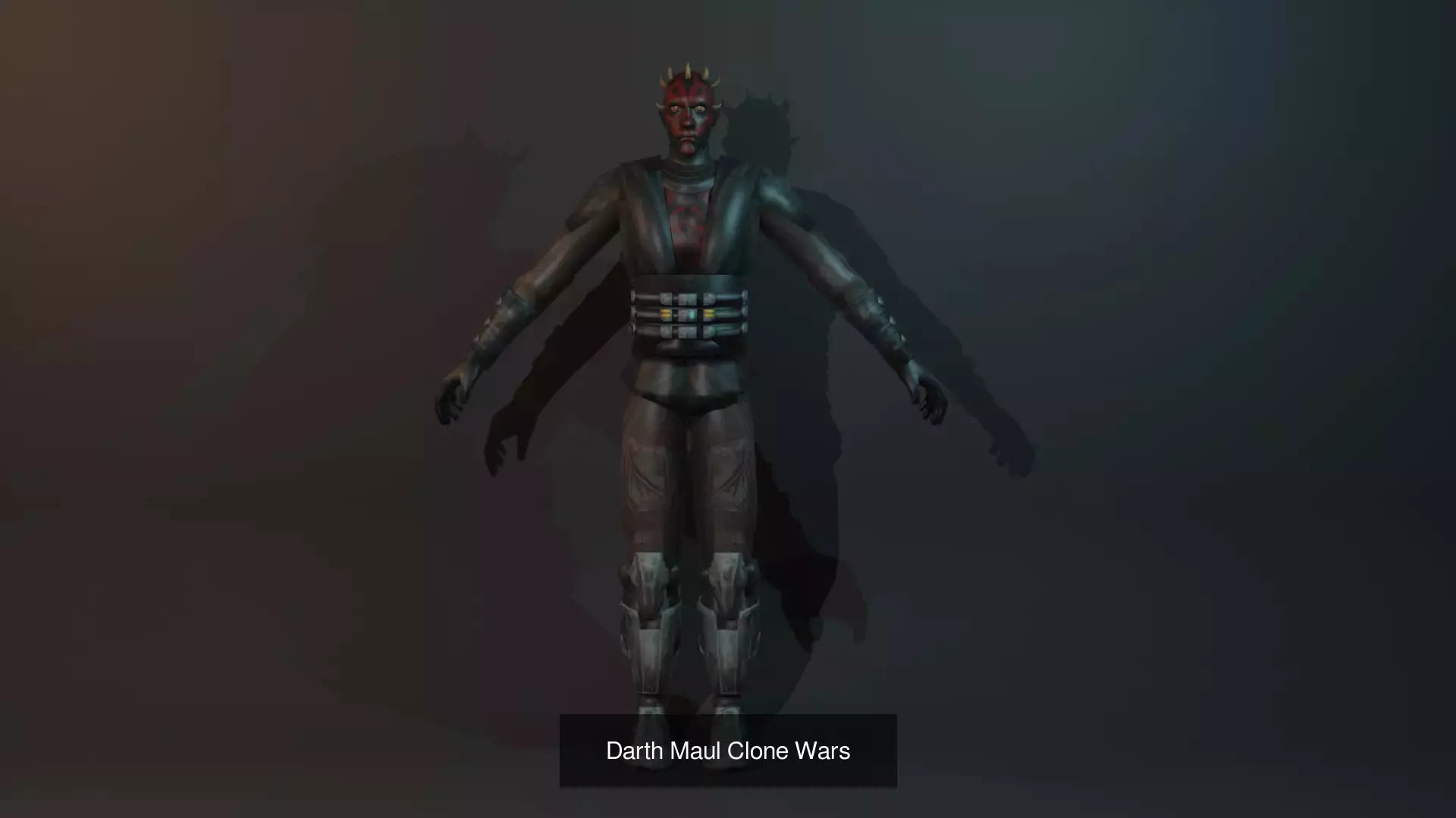 Darth Maul I Savage Opress Clone Wars 3D Model Collection_2