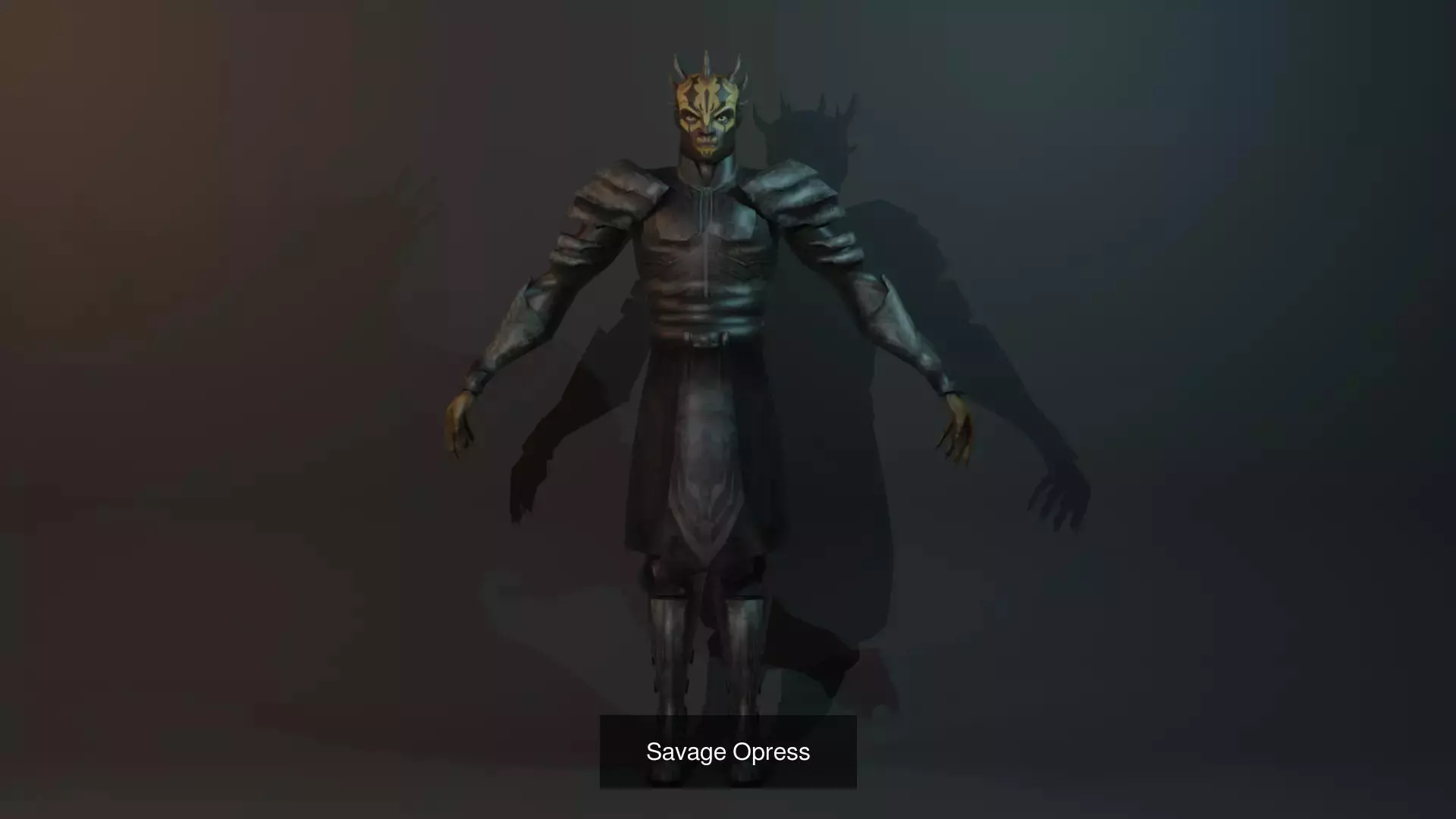 Darth Maul I Savage Opress Clone Wars 3D Model Collection_1