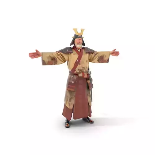 Regal Samurai Warrior model pack