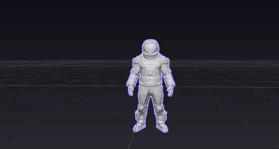 Advanced Interstellar EVA Suit 3D model_4