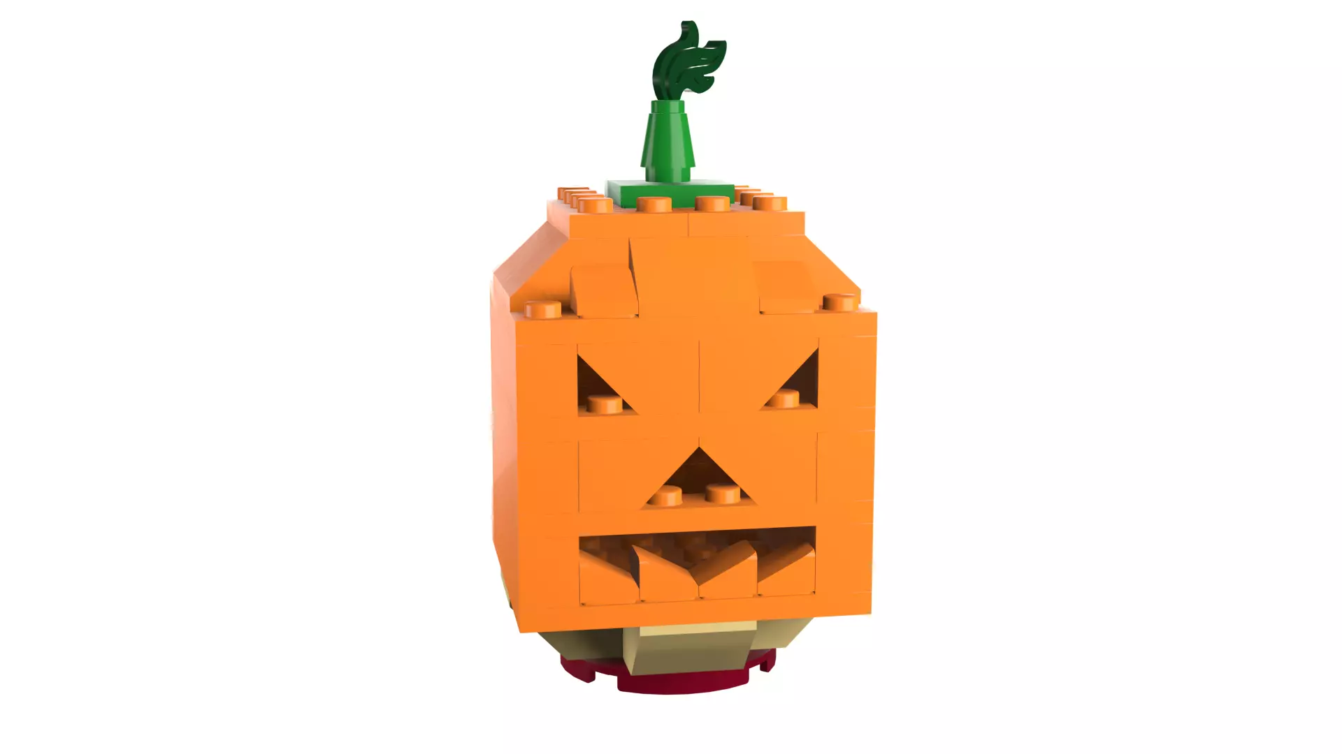 TwindBricks3D - 40055 - Halloween Pumpkin 3D print model_5