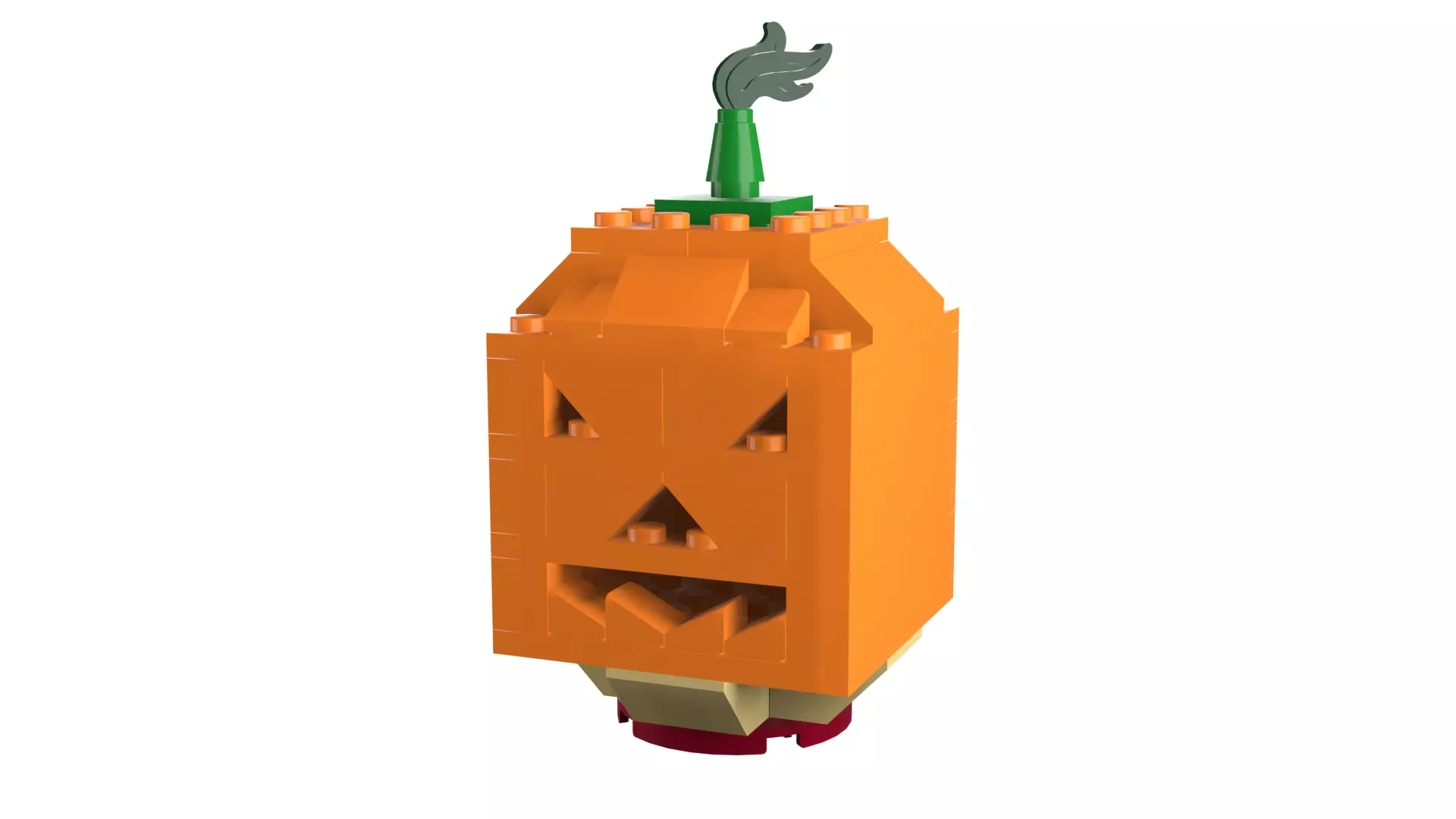 TwindBricks3D - 40055 - Halloween Pumpkin 3D print model_81