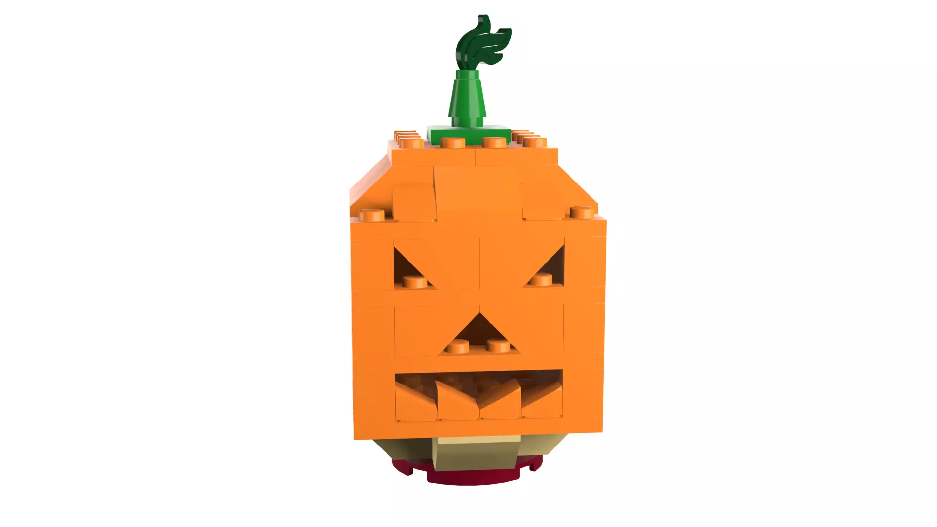 TwindBricks3D - 40055 - Halloween Pumpkin 3D print model_4