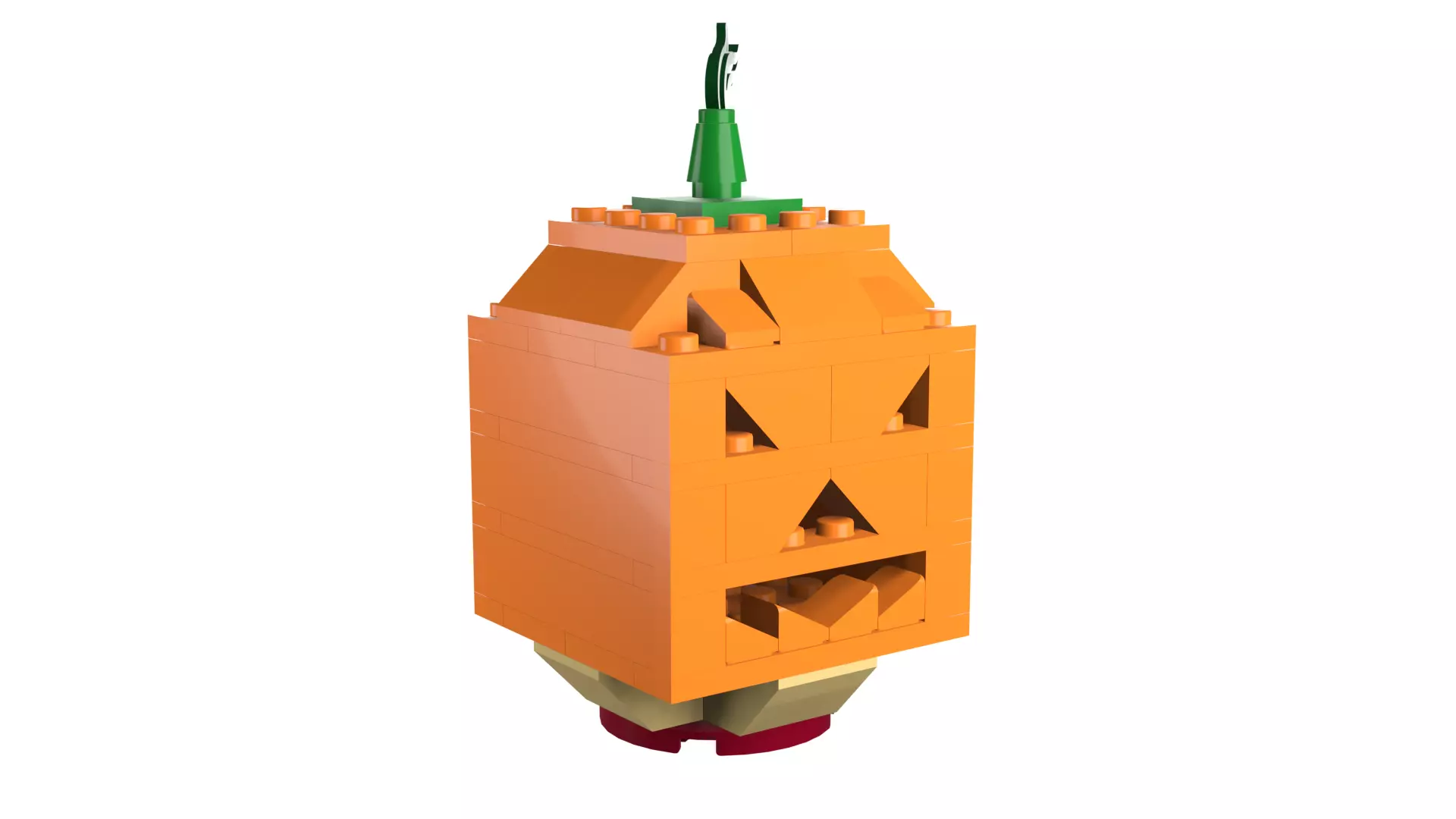 TwindBricks3D - 40055 - Halloween Pumpkin 3D print model_11