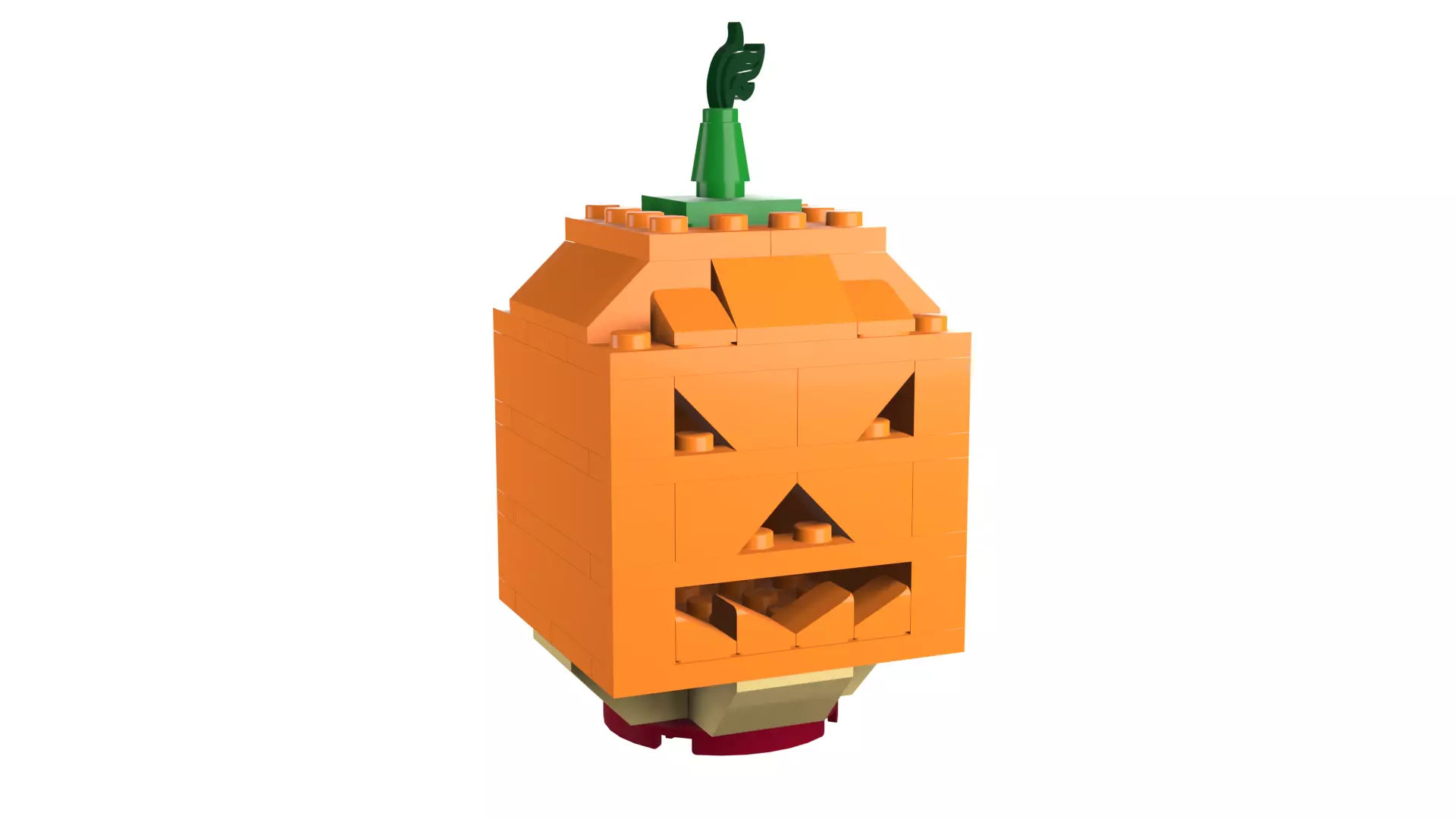 TwindBricks3D - 40055 - Halloween Pumpkin 3D print model_8