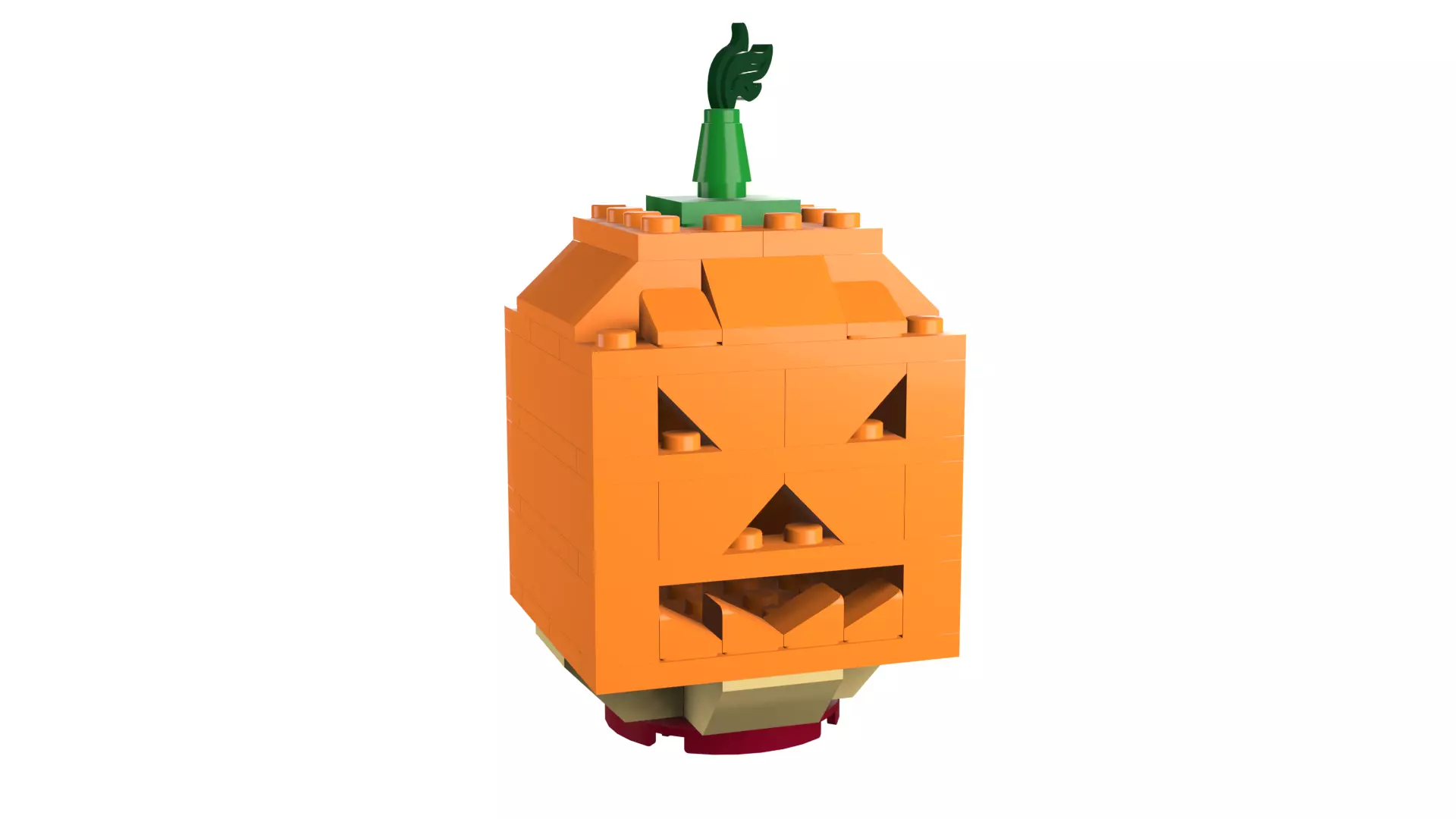 TwindBricks3D - 40055 - Halloween Pumpkin 3D print model_7