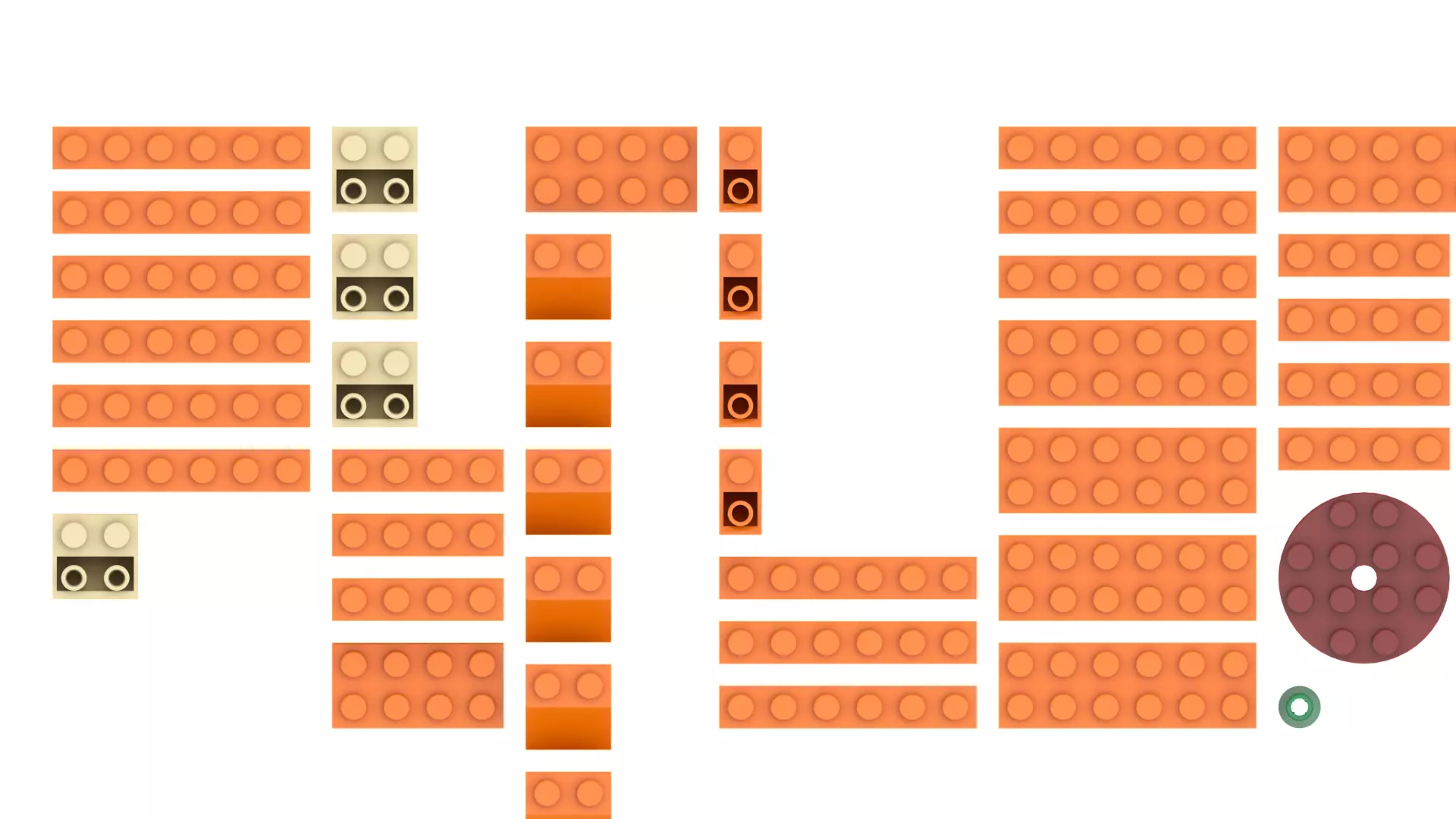 TwindBricks3D - 40055 - Halloween Pumpkin 3D print model_2