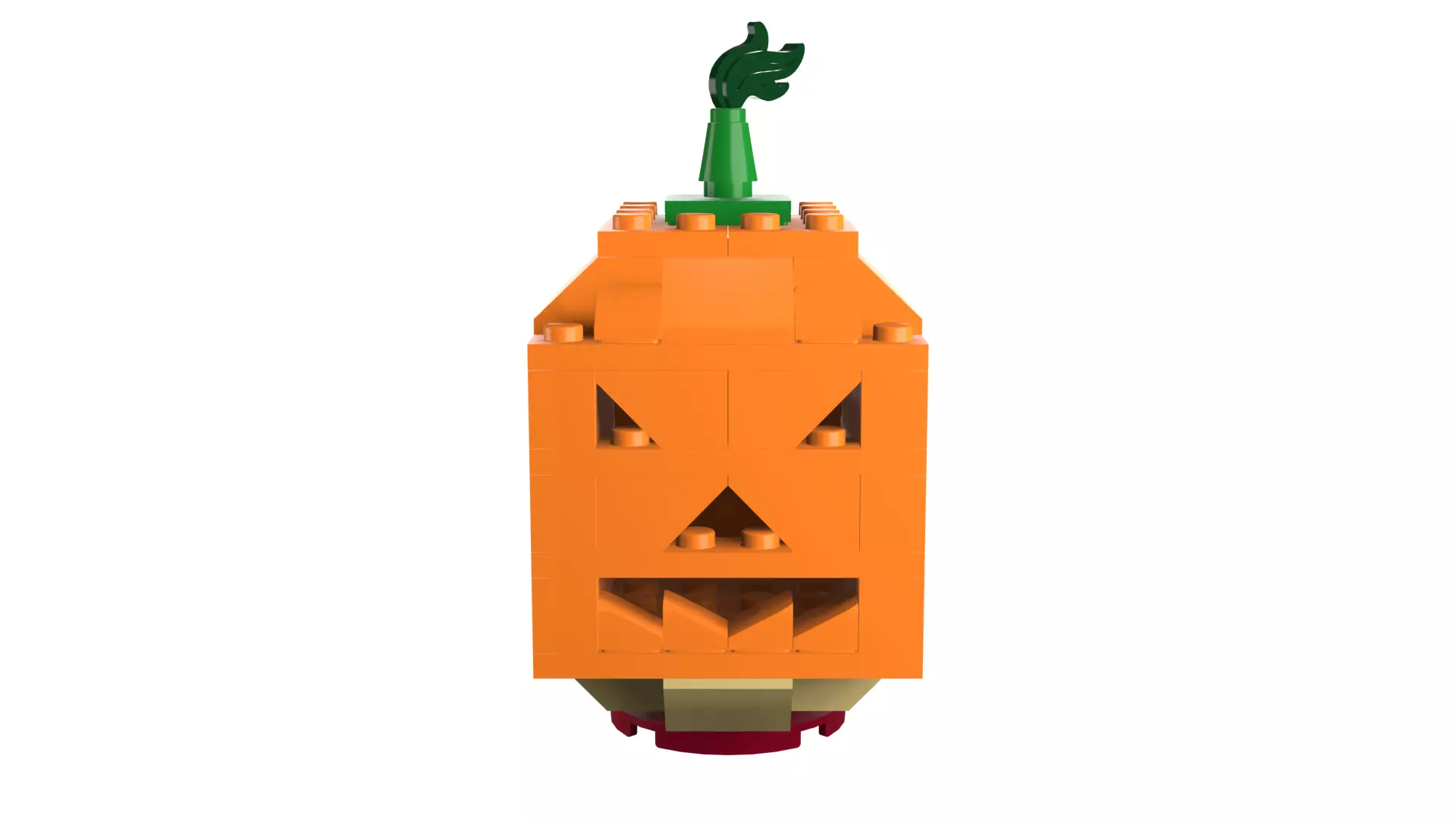 TwindBricks3D - 40055 - Halloween Pumpkin 3D print model_86