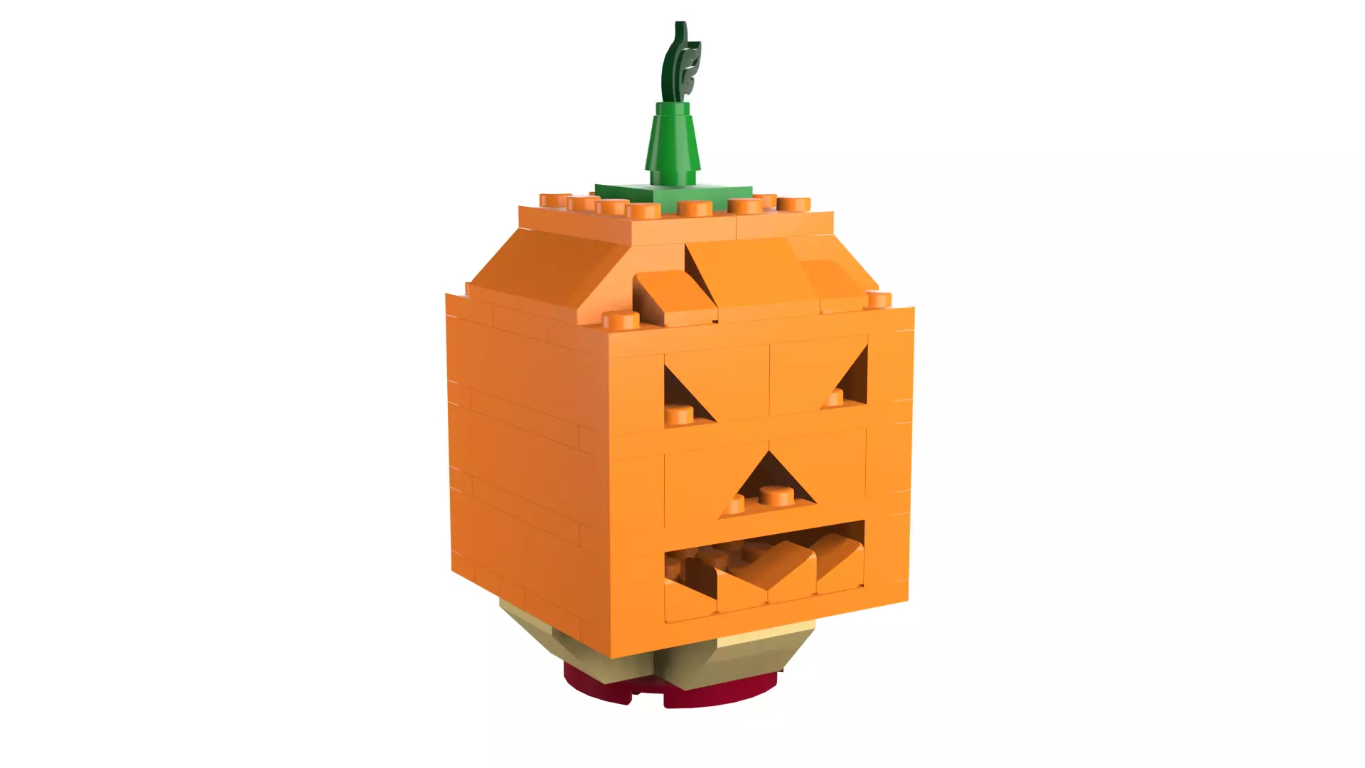 TwindBricks3D - 40055 - Halloween Pumpkin 3D print model_10