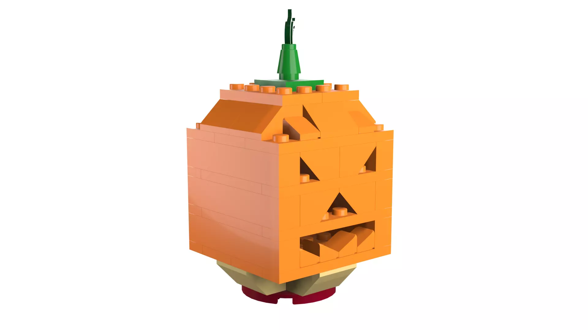 TwindBricks3D - 40055 - Halloween Pumpkin 3D print model_12