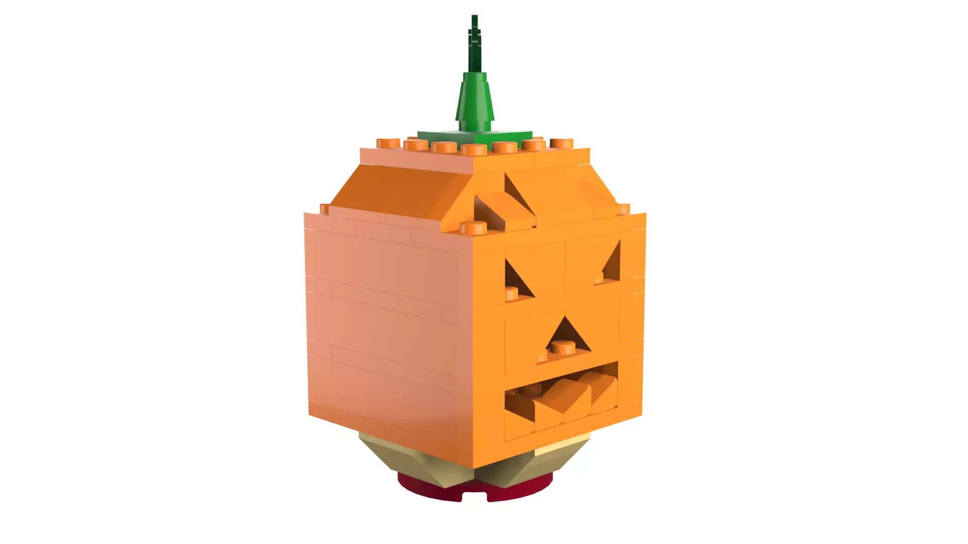 TwindBricks3D - 40055 - Halloween Pumpkin 3D print model_13
