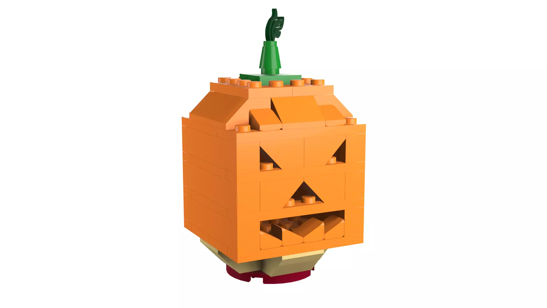 TwindBricks3D - 40055 - Halloween Pumpkin 3D print model_9