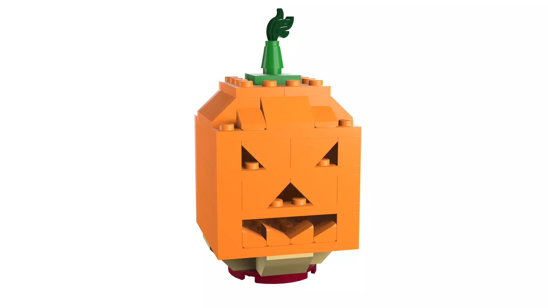 TwindBricks3D - 40055 - Halloween Pumpkin 3D print model_6