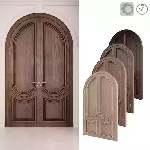 Classic And Neoclassic entrance door