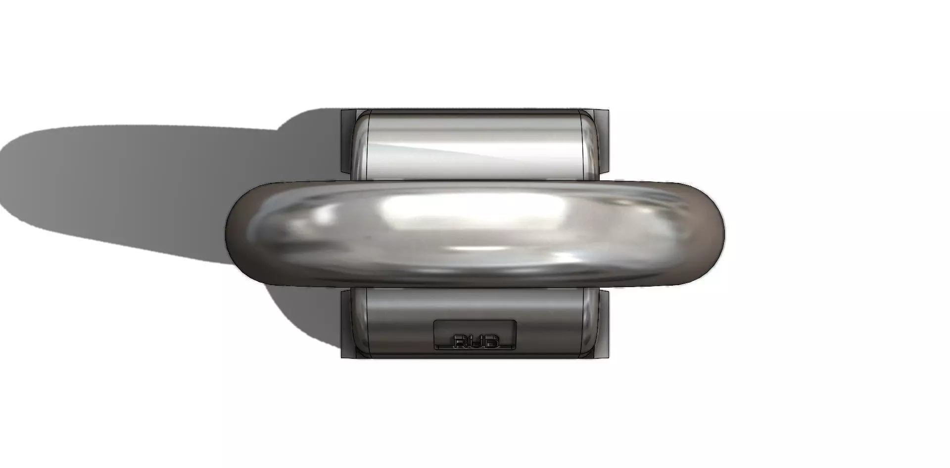 Olhal Soldavel RUD LBS 5T Weldable Eyelet 3D model_5