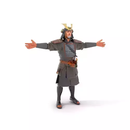 Samurai Warrior Armor model pack