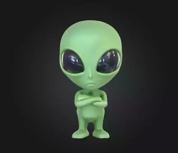 Mini Green Alien