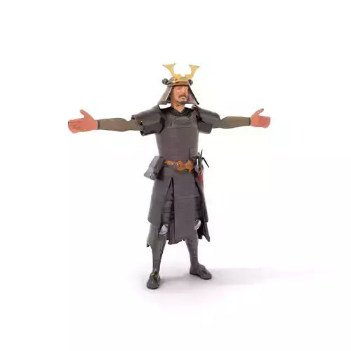 Samurai Warrior Armor model pack