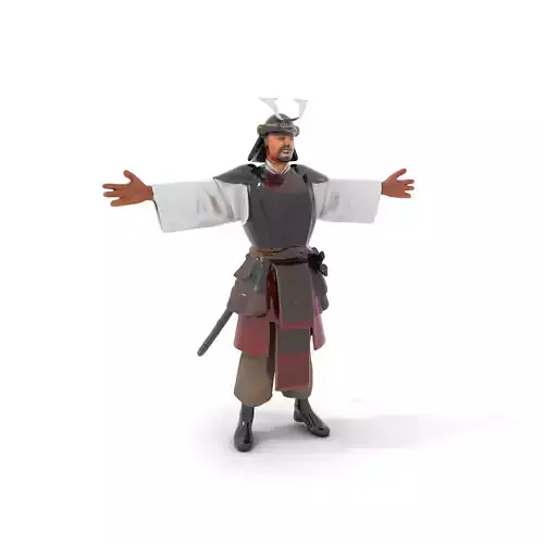 Imperial Samurai Armor model pack