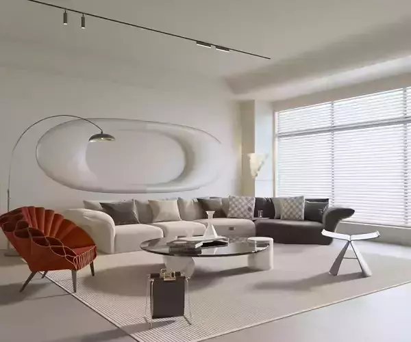 modern living room interior scenes