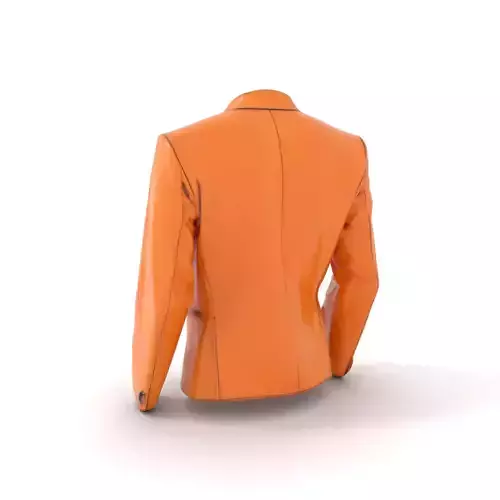 Elegant Tan Blazer model pack Low-poly 3D model