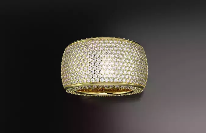 Jewelry Diamond Ring for men V2