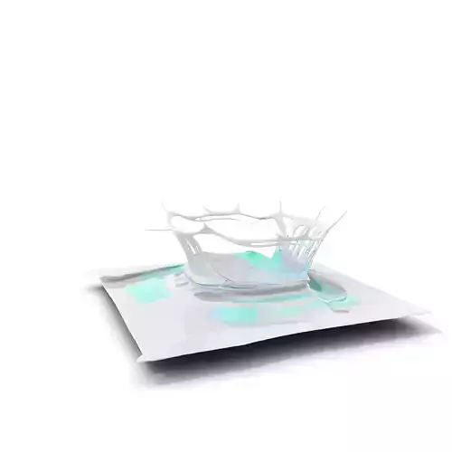 Crystal Water Splash model pack Texture