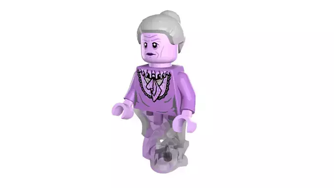 3D print minifigure - Library Ghost