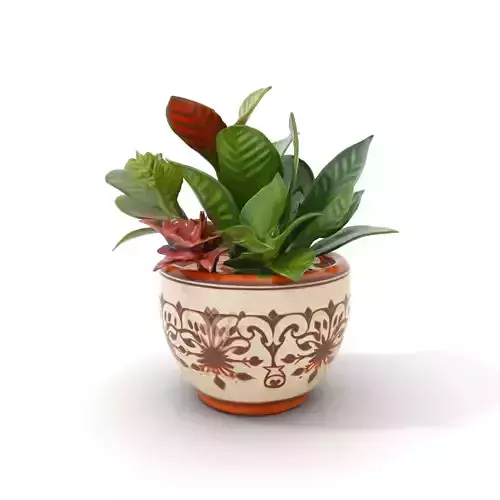 Decorative Ceramic Planter model pack