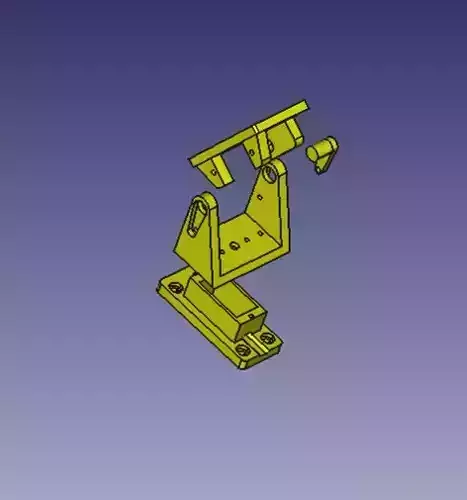 Suport camera e sensor 2 eixos 