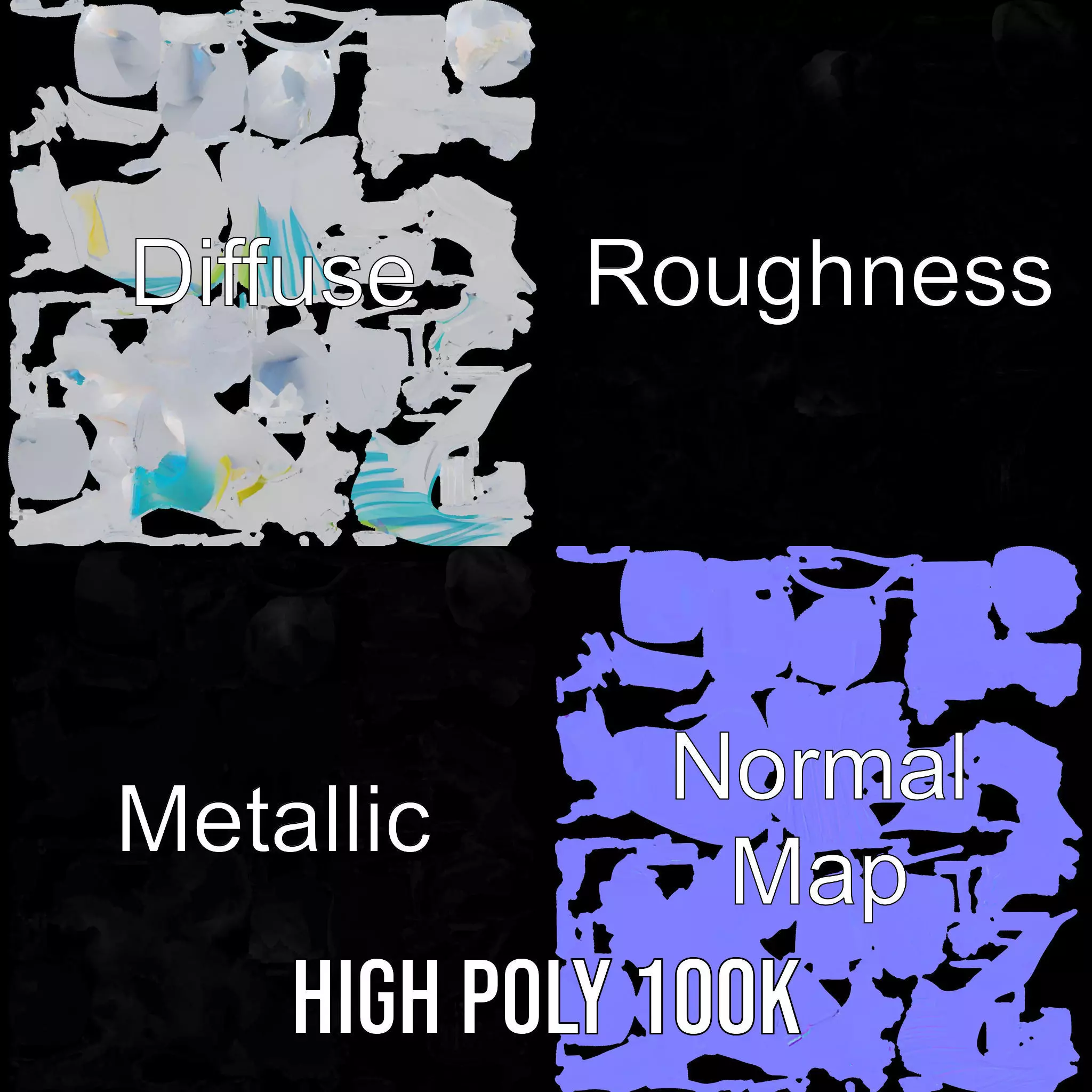 Dynamic Water Splash model pack Texture_3