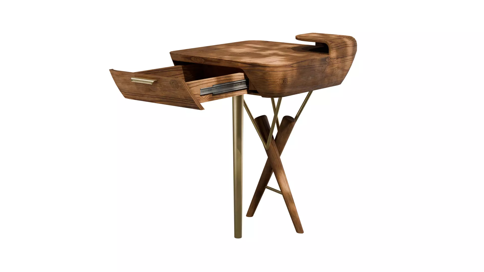 Side table 3D model_1