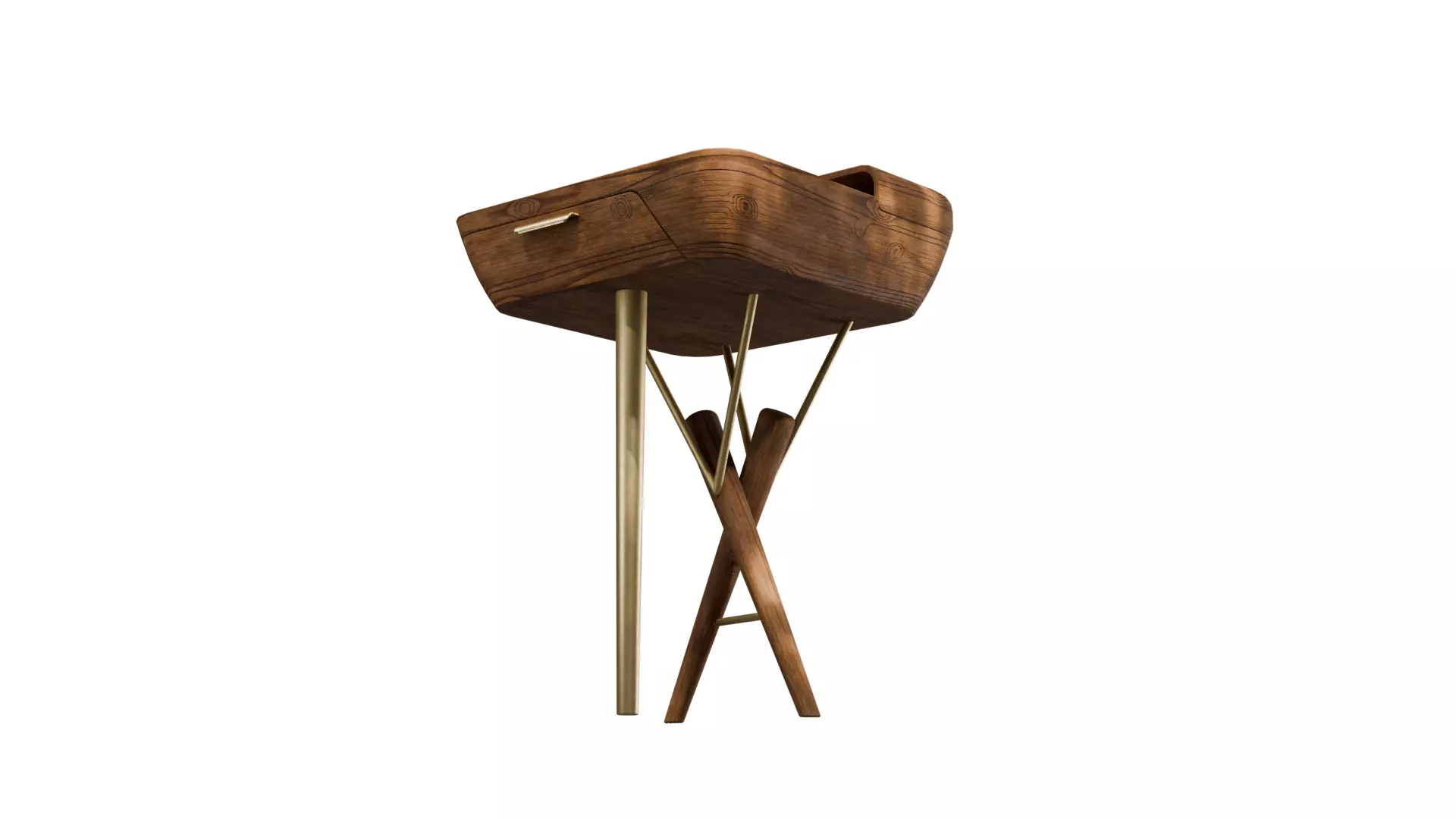 Side table 3D model_2