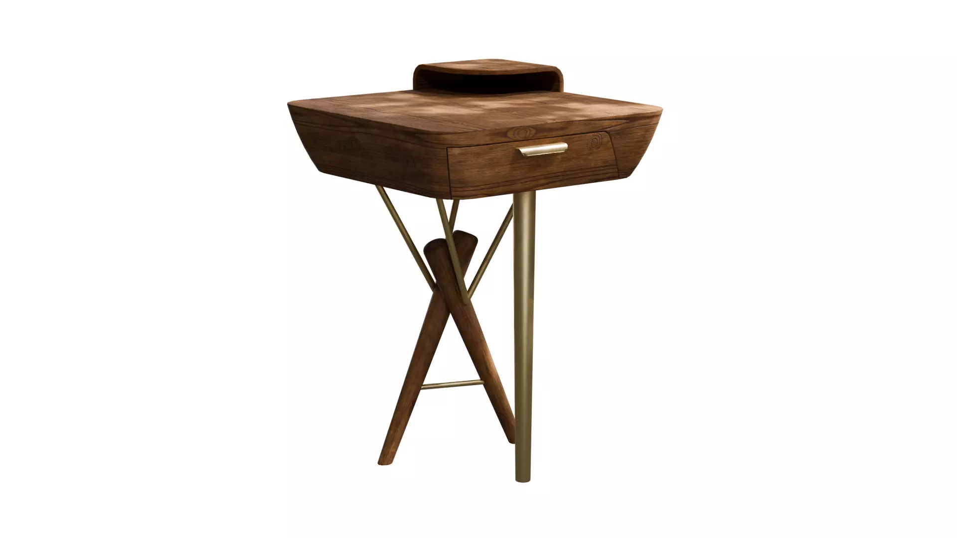 Side table 3D model_3