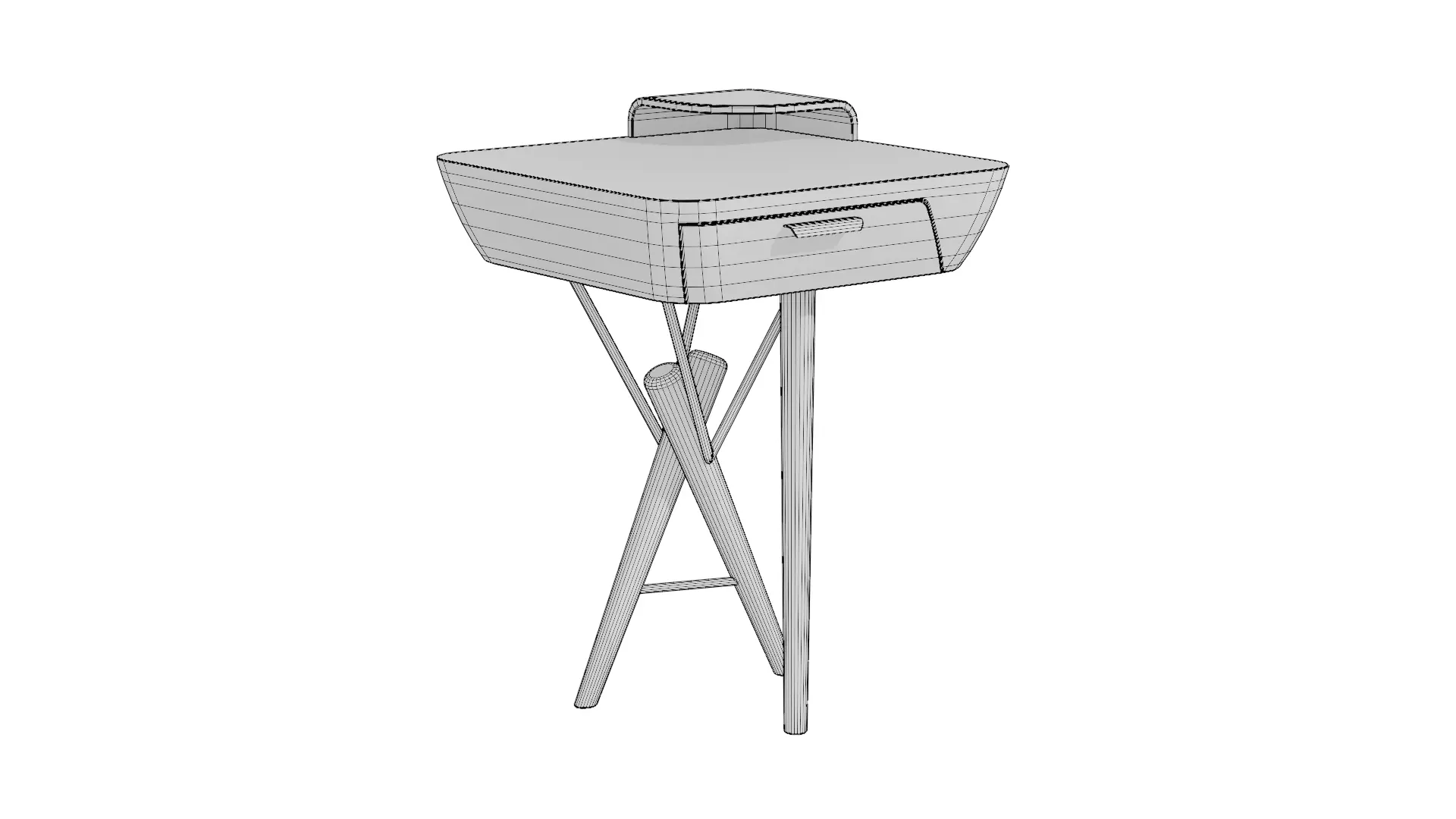 Side table 3D model_17