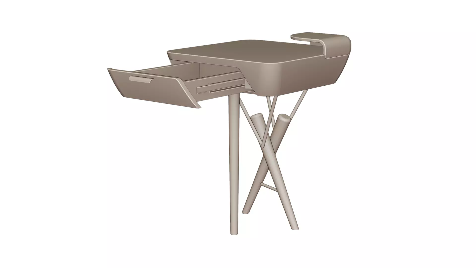 Side table 3D model_8