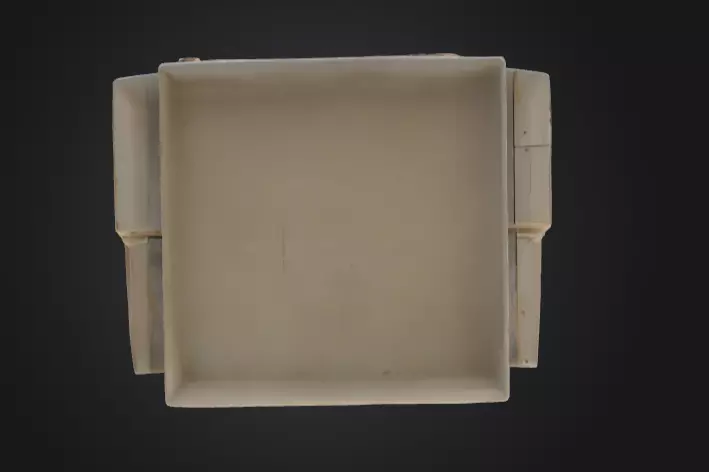 Vintage Monitor Low-poly 3D model_13