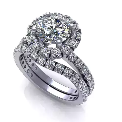 Woman Engagement Ring