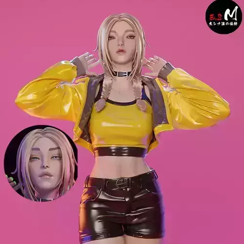 Zhu Yunge Original Character  BY ESM 