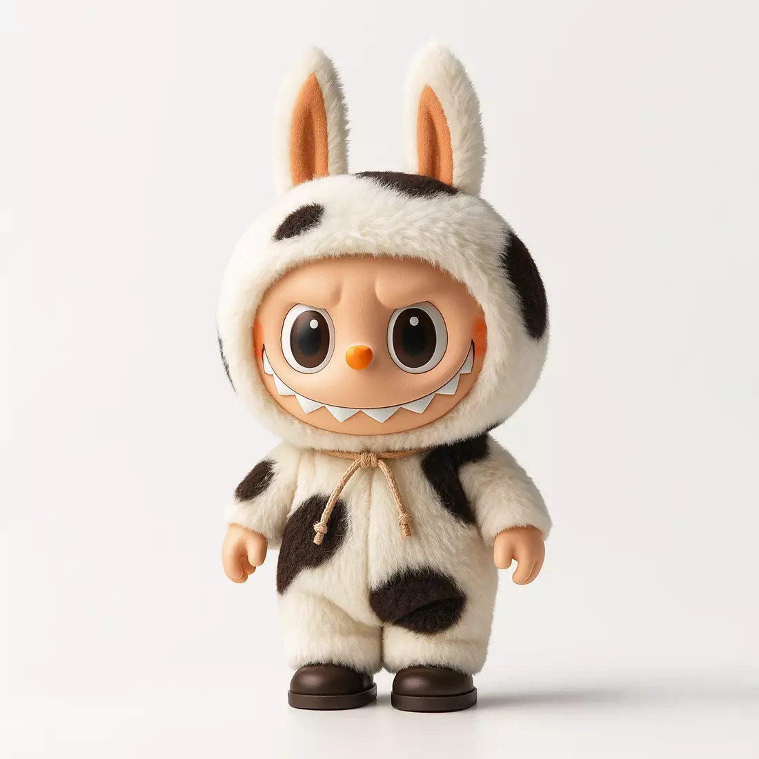 Cow Labubu Pop Mart Kasing Lung toy 3D print model