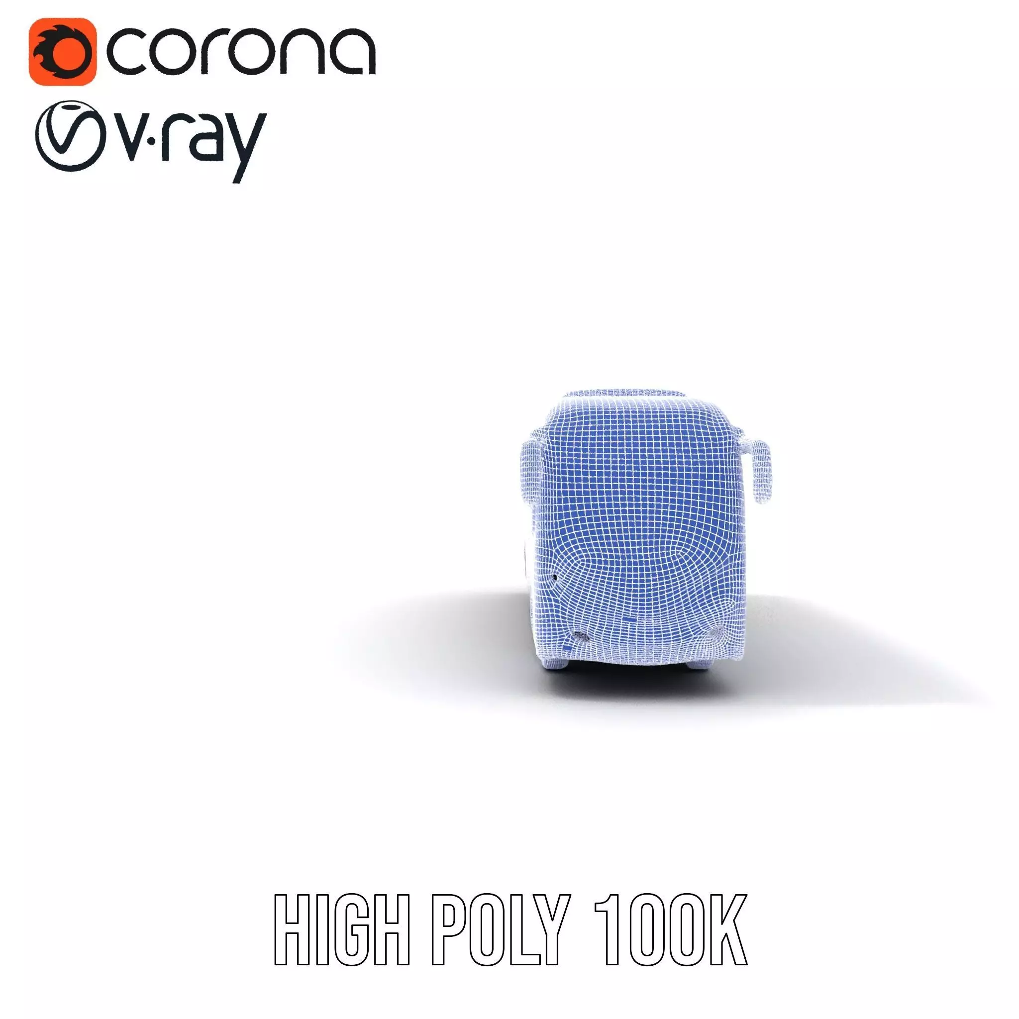 Sleek Black Bus model pack Low-poly 3D model_26