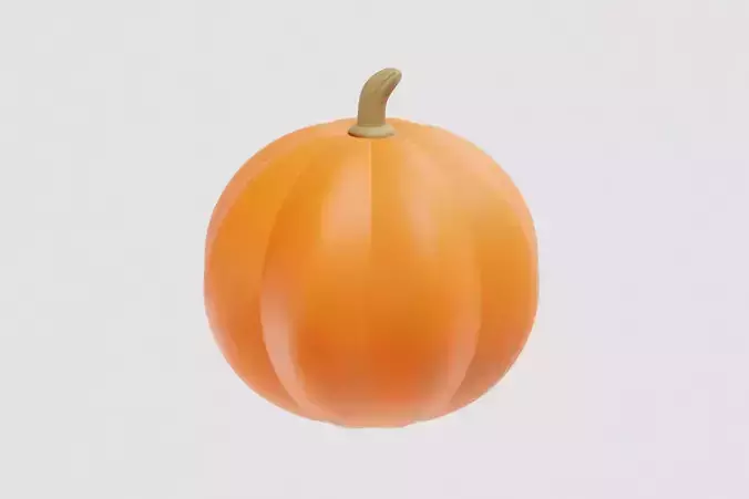 pumpkin 3d model