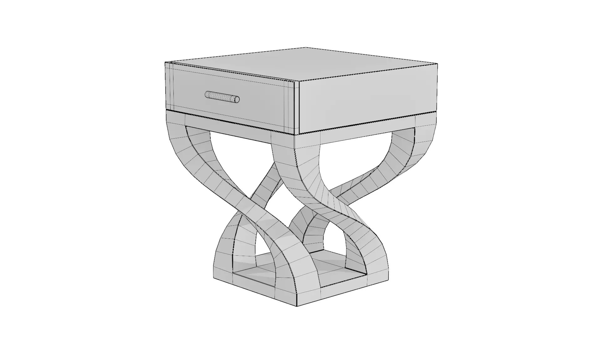 Side table 3D model_19