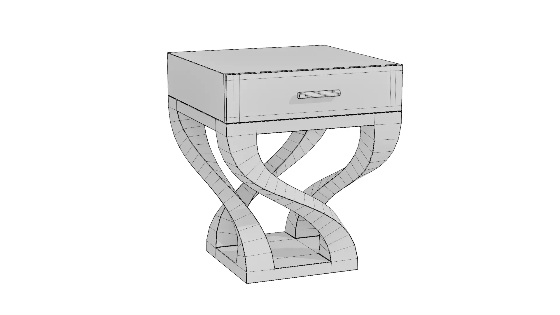 Side table 3D model_14