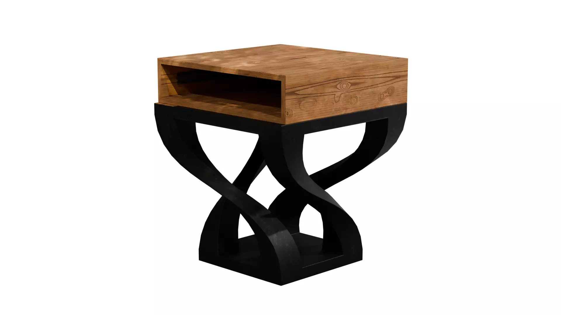 Side table 3D model_4
