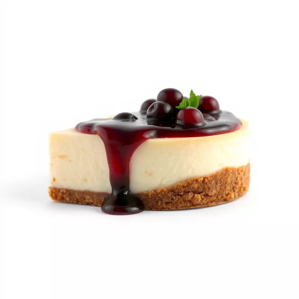 Cherry Cheesecake model pack Low-poly 3D model_2