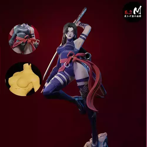 Psylocke CHARACTER BY ESM 2 poses